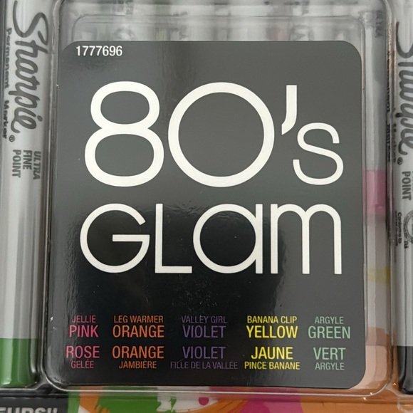 Sharpie 80’s Glam Limited Edition 24 Pen Set NWT - Picture 2 of 5